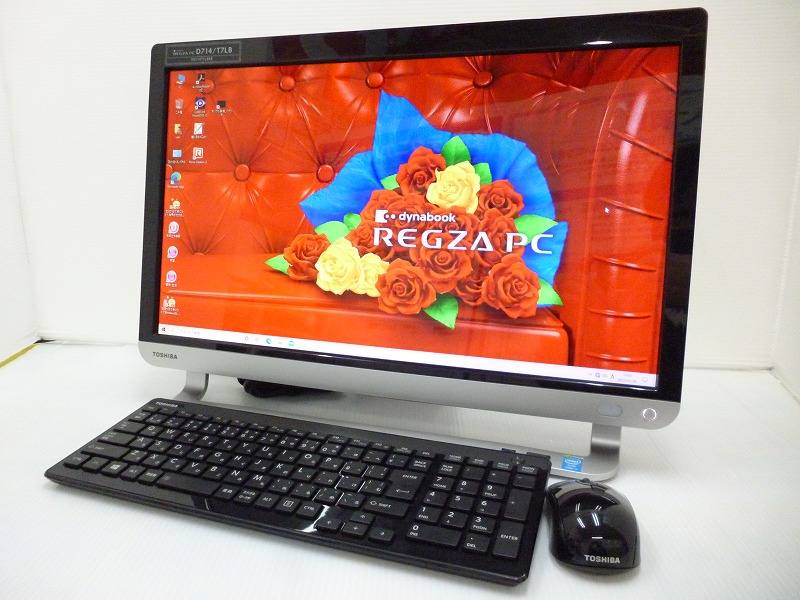 東芝 REGZA PC D714/T7LB CPU:Core i7-4700MQ 2.40GHz/メモリ:8GB/HDD 