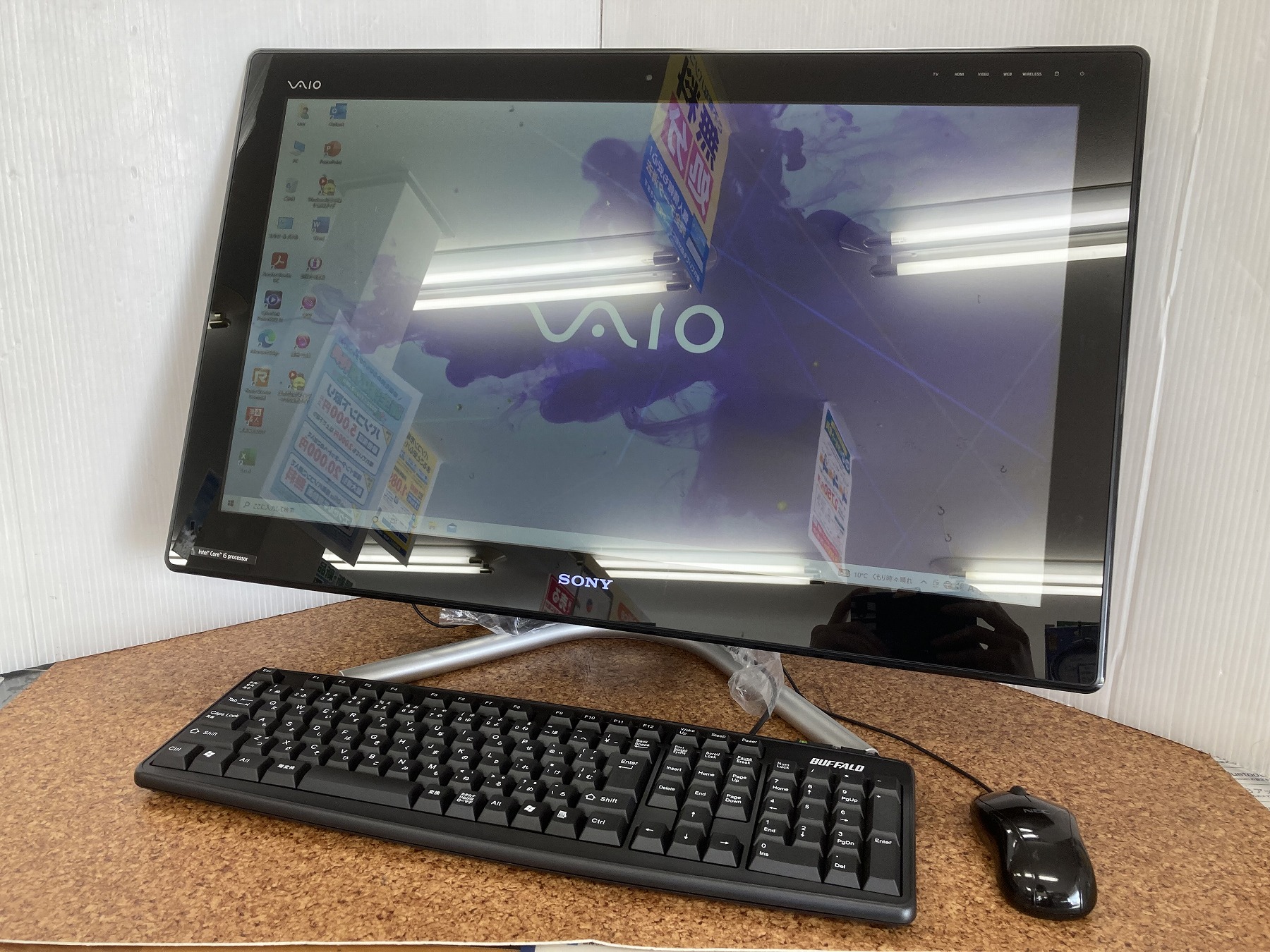 SONY VAIO VPCL247FJ CPU：Core i5 2450M 2.5GHz / メモリ：8GB / SSD