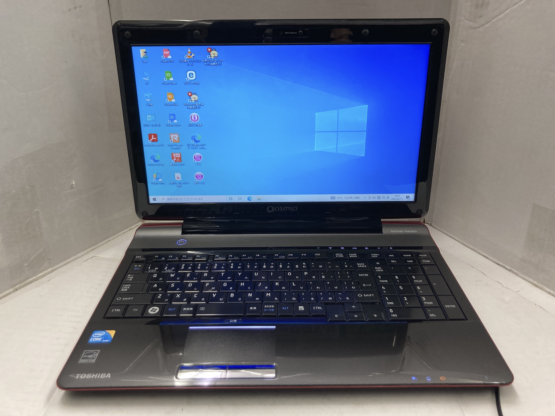 東芝 dynabook Qosmio V65/87M (Core i5-M450 2.4GHz/4GB/SSD128GB ...