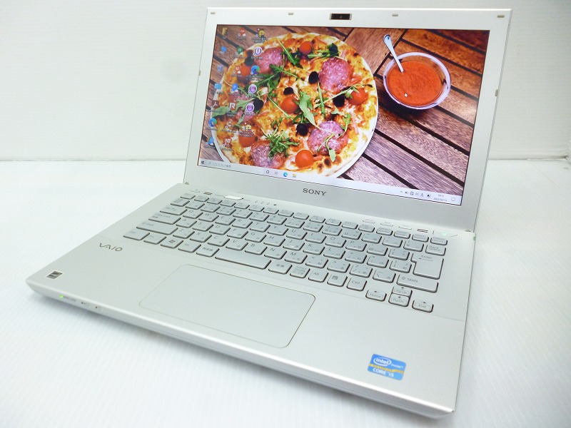 SONY VAIO SVS131B12N CPU:Core i5-3210M 2.5GHz/メモリ:4GB/SSD:240GB ...