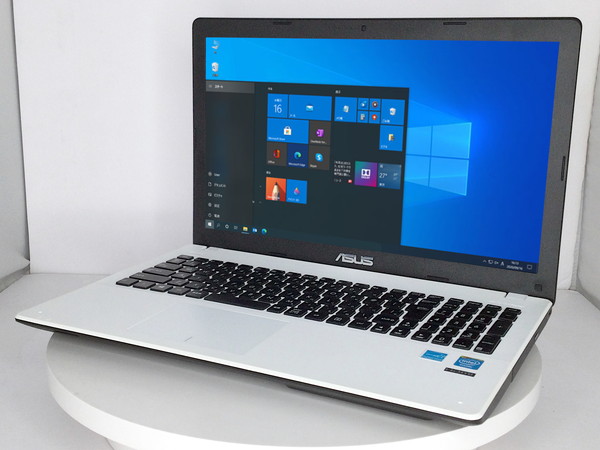 ノートPC ASUS X551M ホワイト 4GB 無線 Windows10