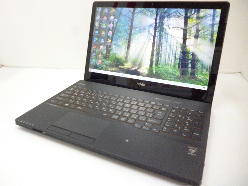 富士通 LIFEBOOK AH77/U CPU：Core i7-4722HQ 2.4GHz/メモリ：8GB/HDD ...