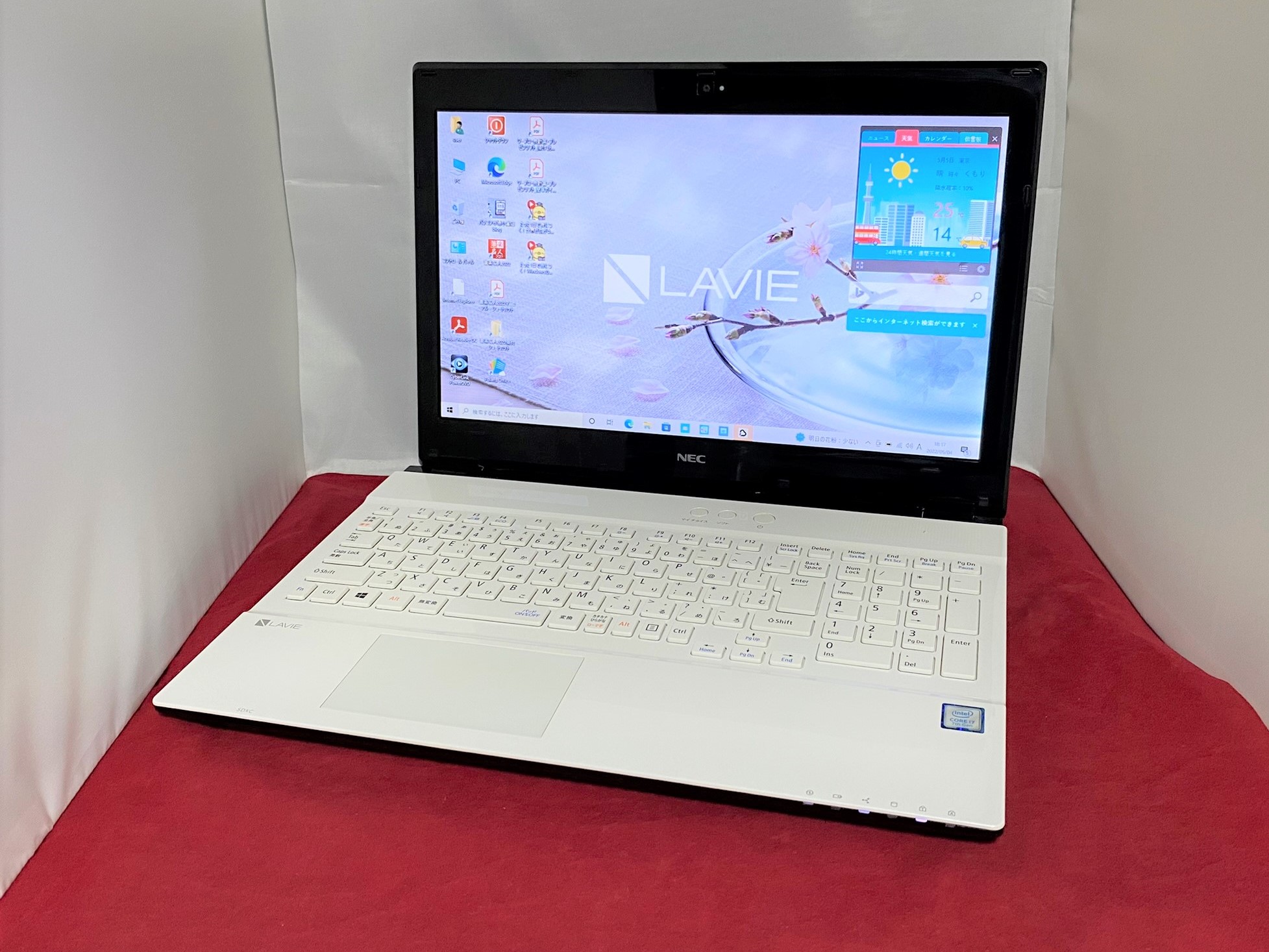 NEC LaVie PC-NS600GAW Windows10 Home 64bit(内蔵リカバリ) / WPS