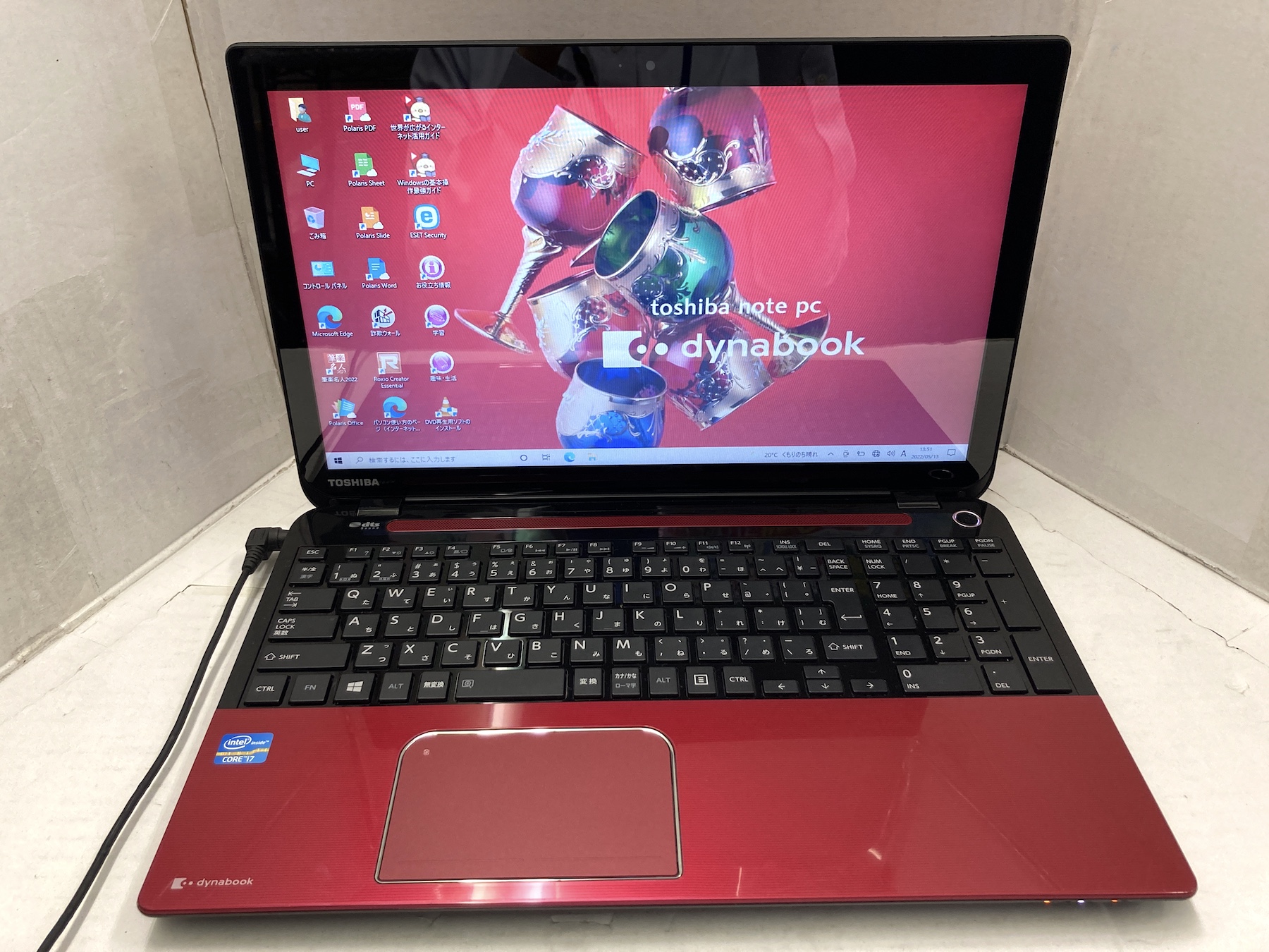 東芝 dynabook T653/68JR☆タッチパネル液晶搭載 (CPU：Core i7 3630QM 