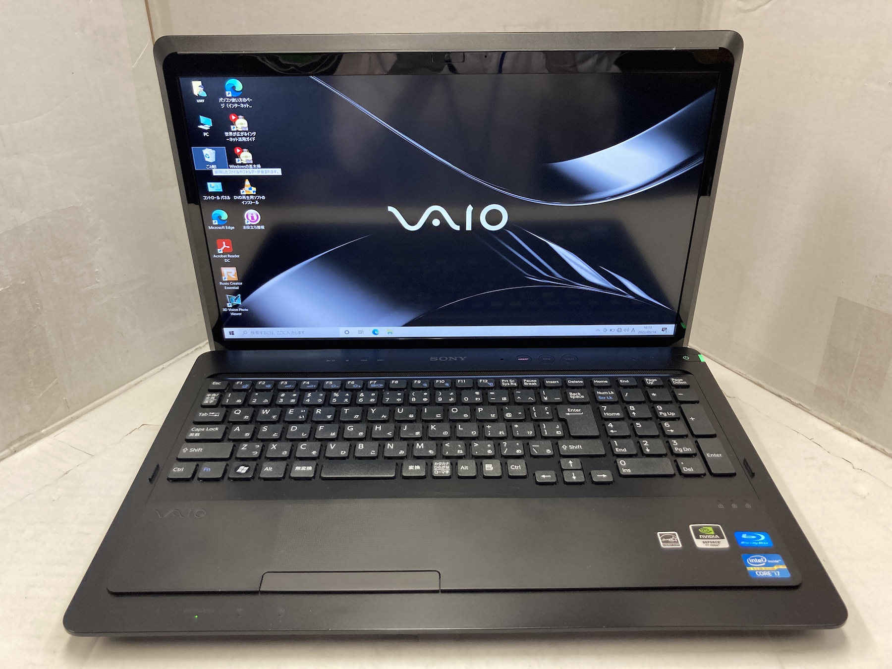 sony vaio i7  SSD240GB  8GB  フルHD