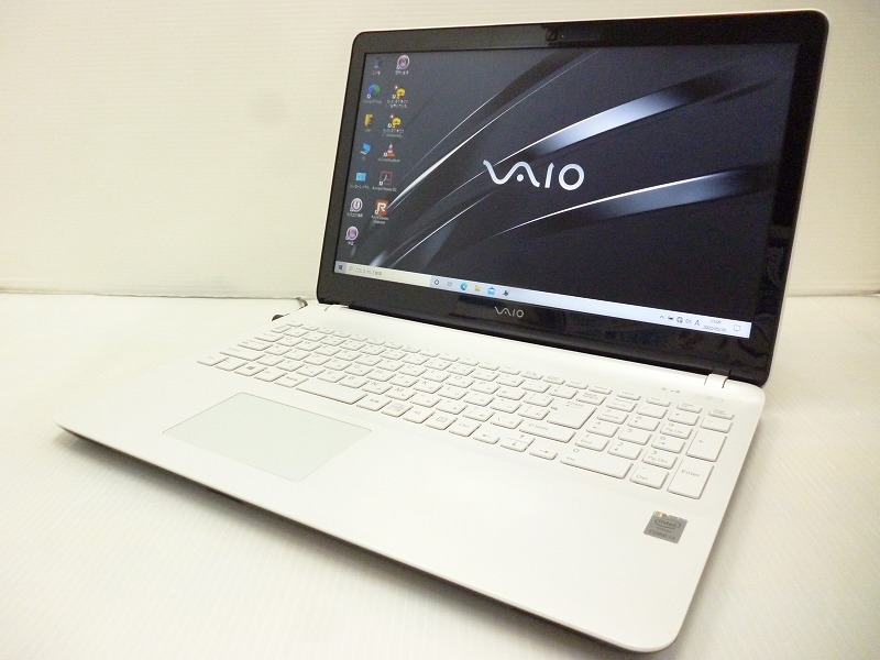 SONY VAIO VJF156C11N CPU:Core i3-5005U 2.0GHz/メモリ:8GB/SSD:240GB