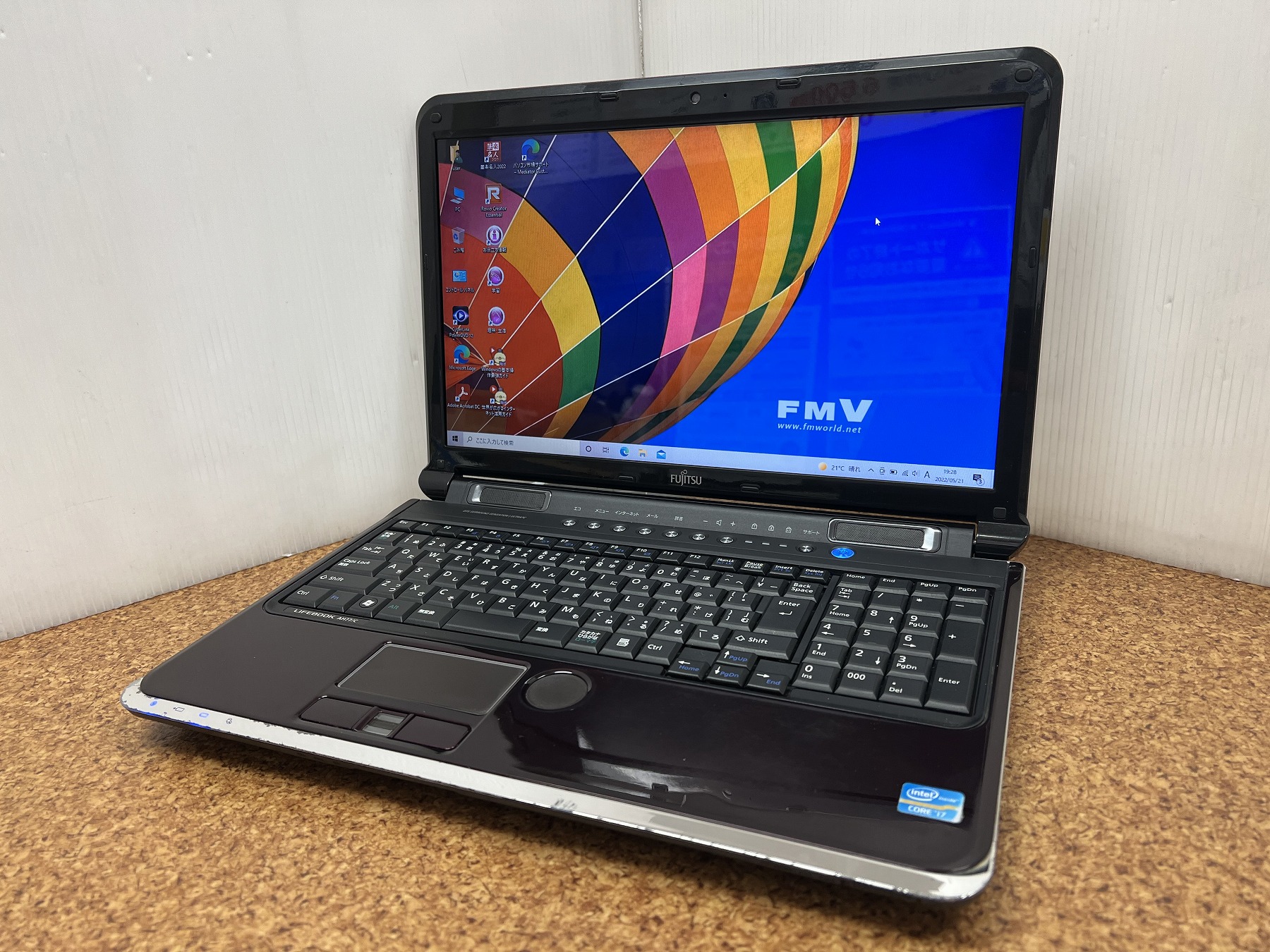 富士通 LIFEBOOK AH77/C CPU：Core i7 2630QM 2GHz / メモリ：16GB ...