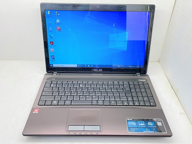 ASUS K53U-SXC50 CPU：AMD C-50 1.00GHz / メモリ：4GB / SSD：120GB ...