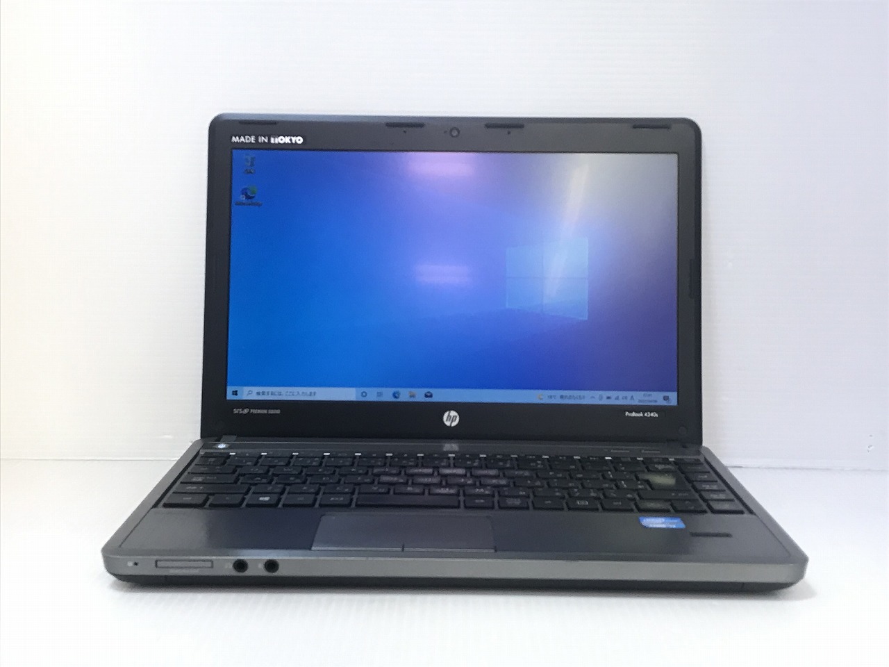 日本HP ProBook 4340s CPU：Core i3 3110M 2.4GHz / メモリ：4GB / SSD