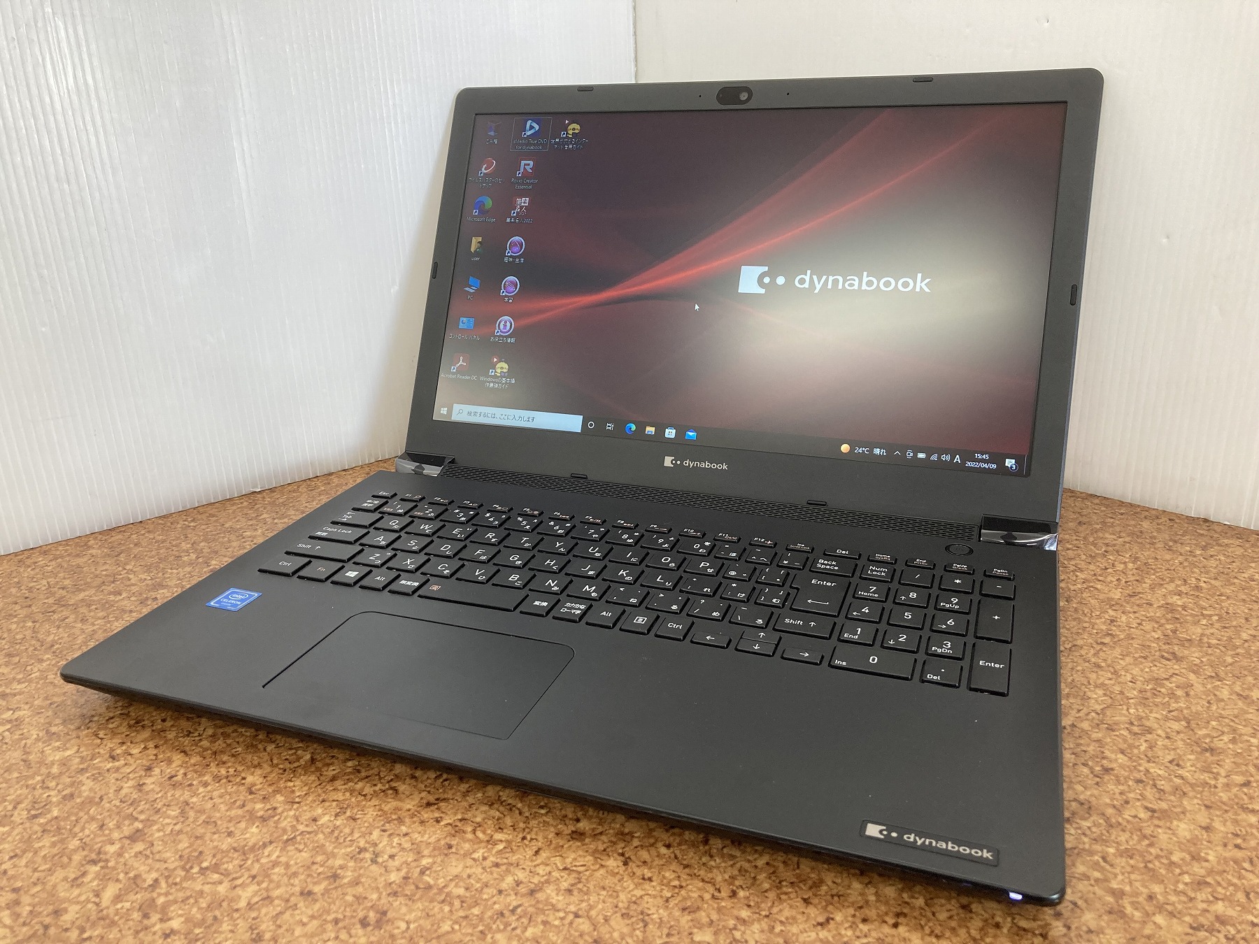 dynabook BJ65/FS CPU：Celeron 5205U 1.9GHz / メモリ：8GB / SSD