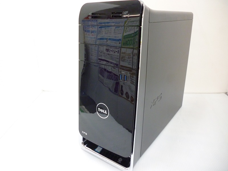 DELL XPS 8900 CPU:Core i7-6700 3.4GHz/メモリ:8GB/SSD:480GB/ODD:DVD