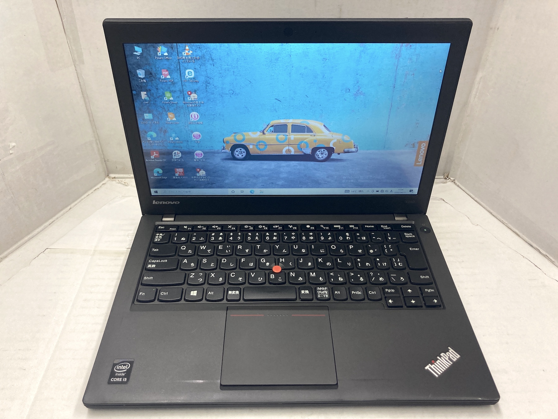Lenovo ThinkPad X240 (CPU:Corei5 4210U 1.7GHz / メモリ:4GB / HDD ...