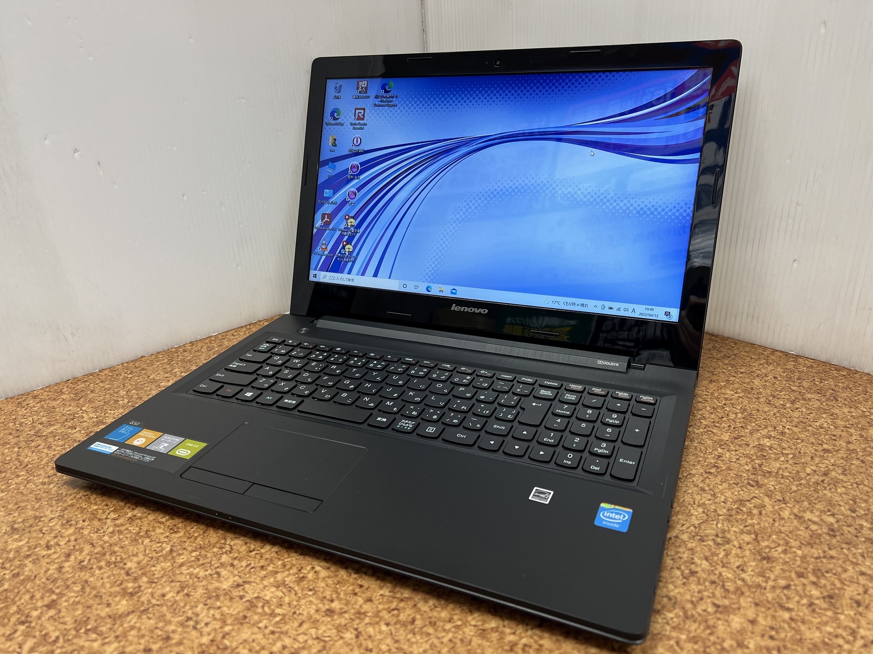 Lenovo G50-30 CPU：Celeron N2840 2.16GHz / メモリ：4GB / SSD 120GB ...