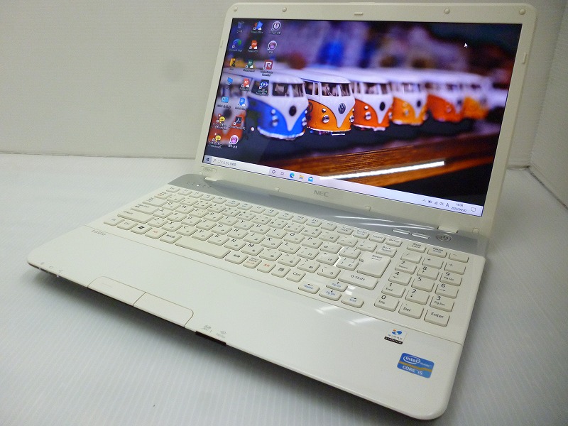 NEC Lavie LS550/E CPU:Core i5-2410M 2.3GHz/メモリ:4GB/SSD:240GB