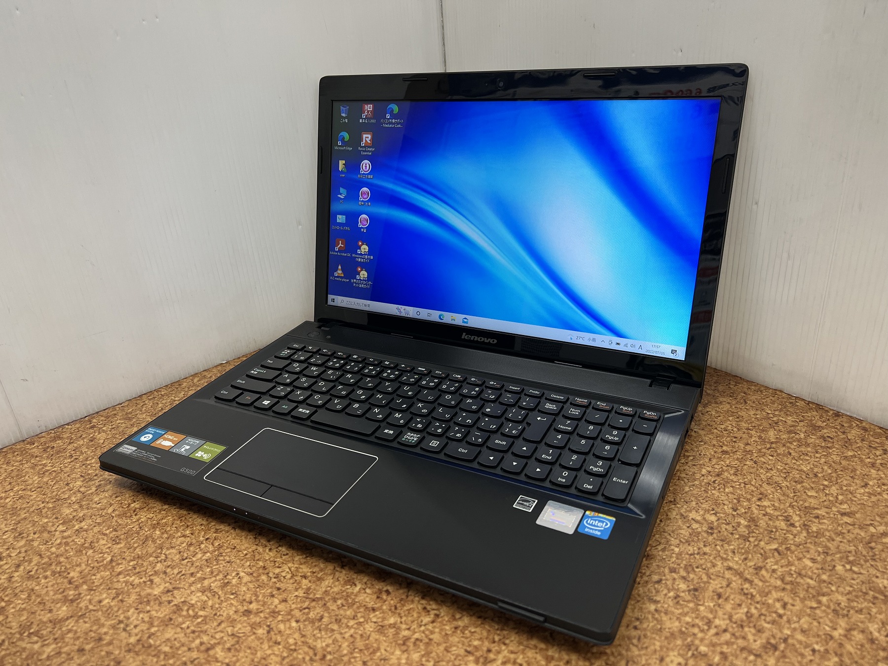 大画面ノートPC Lenovo G500 ブラック