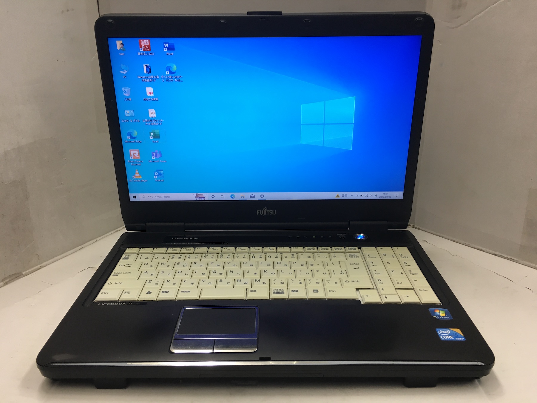 富士通 LIFEBOOK A550/B (CPU：Core i5 M560 2.67GHz/メモリ