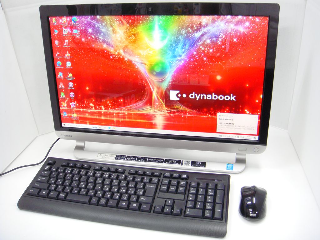 東芝 dynabook D71/RB CPU：Corei7-4710MQ 2.5GHz /メモリ：8GB / HDD ...