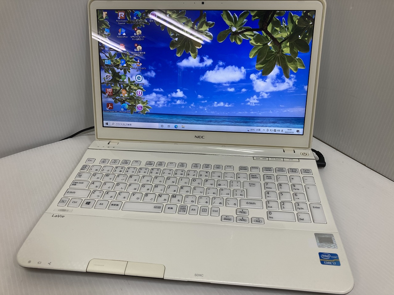 NEC LAVIE LS550/J 中古ノートパソコンが激安販売中！ 中古パソコン市場