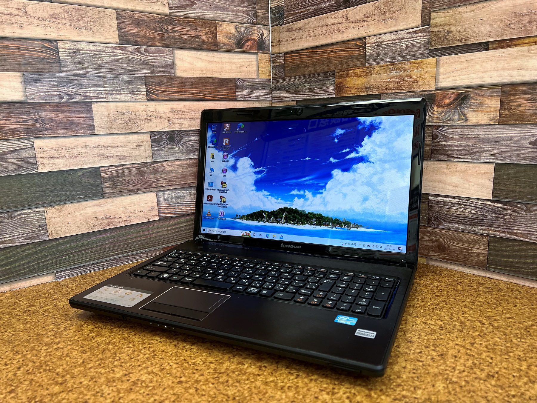 Lenovo G570 CPU：Core i3 2350M 2.3GHz / メモリ：4GB / SSD 240GB