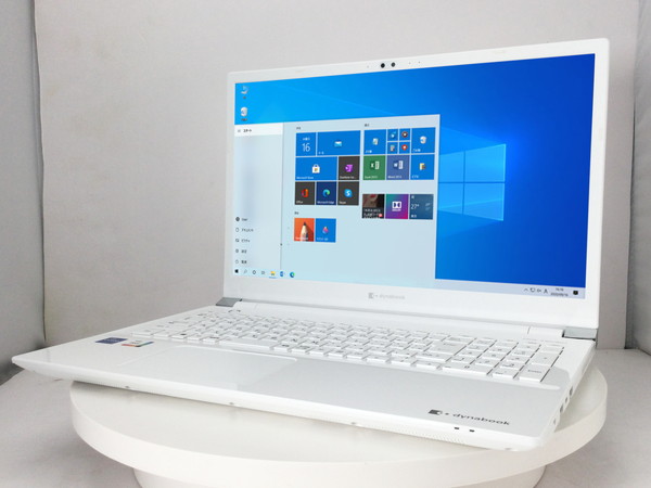 東芝PC 白 i7 SSD カメラ Bl-ray Windows11 Win10