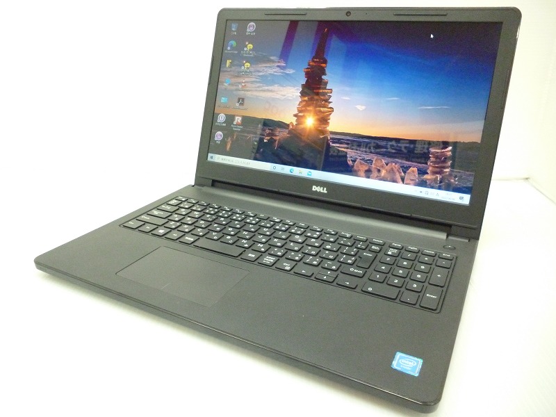 DELL Inspiron 15 3552 CPU:Celeron N3050 1.6GHz/メモリ:8GB/SSD