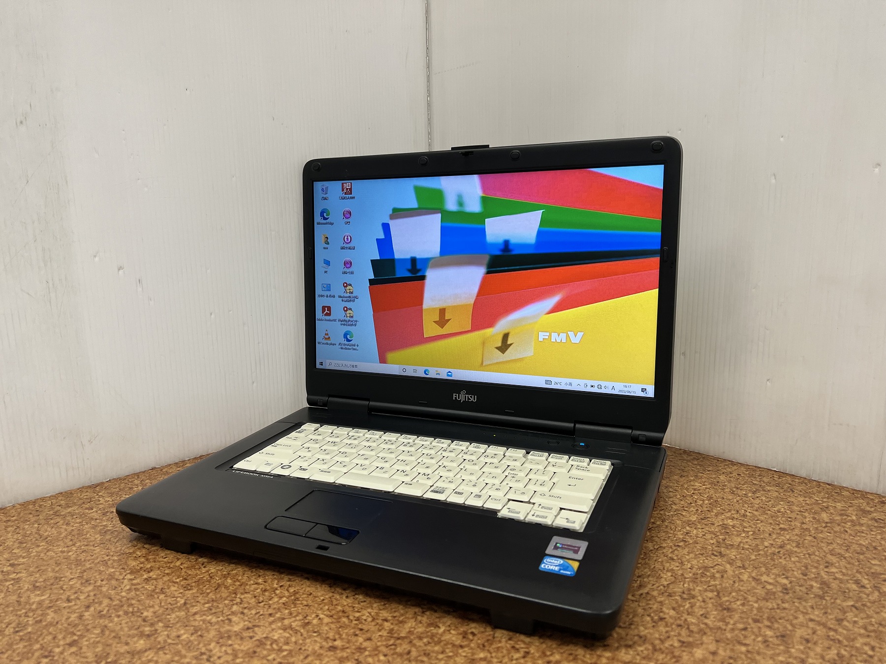 windows10ノートパソコン FMV LIFEBOOK  A550/A