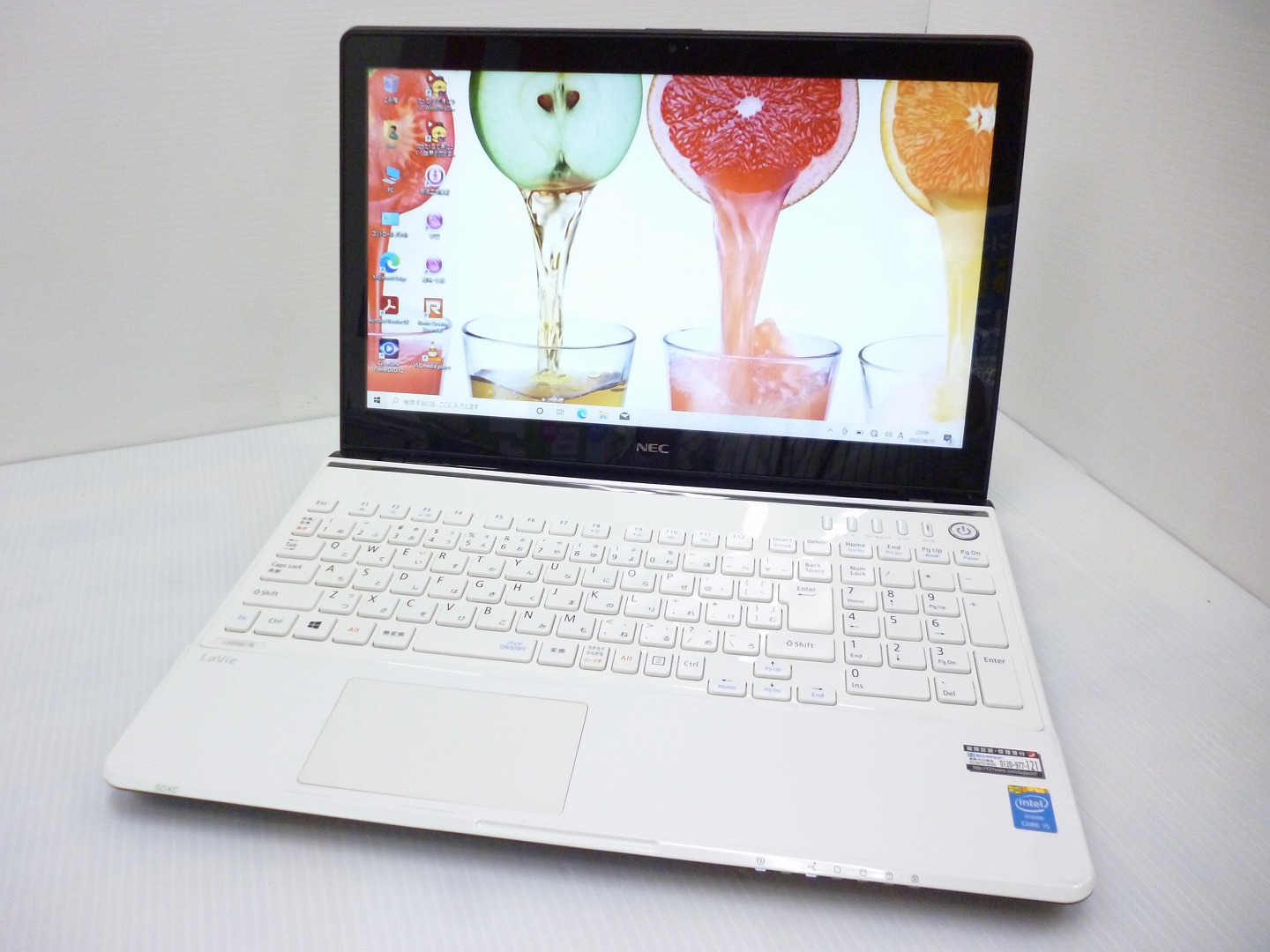 NEC LaVie LS550/R CPU：Core i5—4200M 2.5GHz/メモリ：8GB/SSD：480GB
