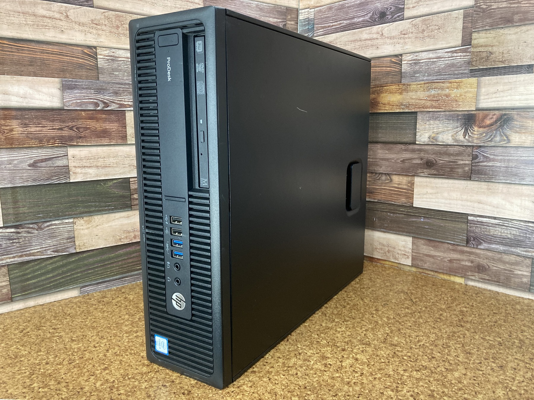HP ProDesk 600 G2 CPU：Core i3 6100 3.7GHz / メモリ：8GB / SSD
