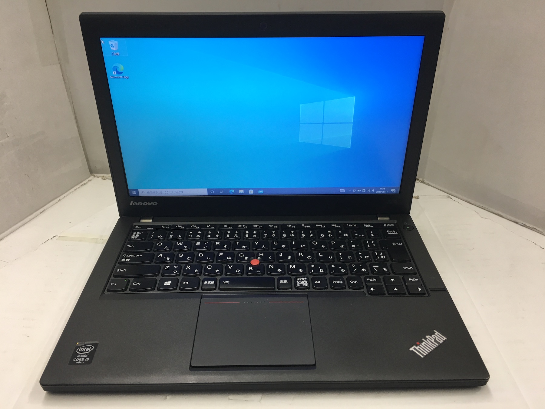 ThinkPad x240, i5, 8GB memory, 256GB SSD