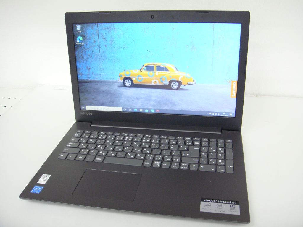 Lenovo ideapad 330 CPU：Celeron-3867U 1.8GHz / メモリ：4B / HDD