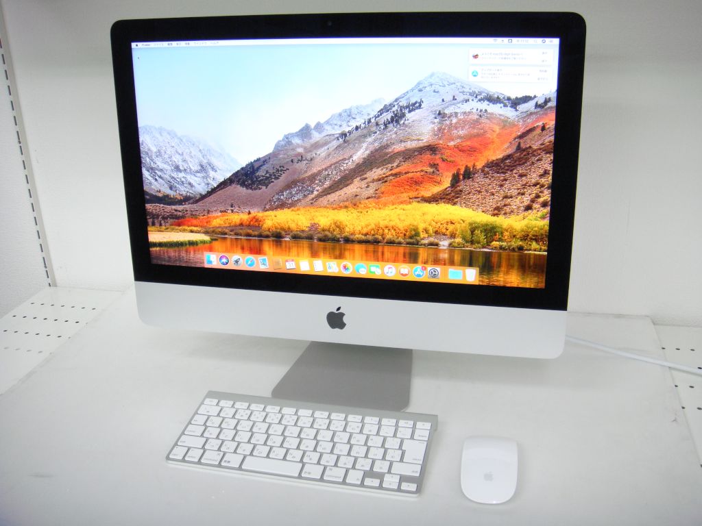 Apple iMac A1418 CPU：Core i5- 1.4GHz / メモリ：8GB / HDD：500GB ...