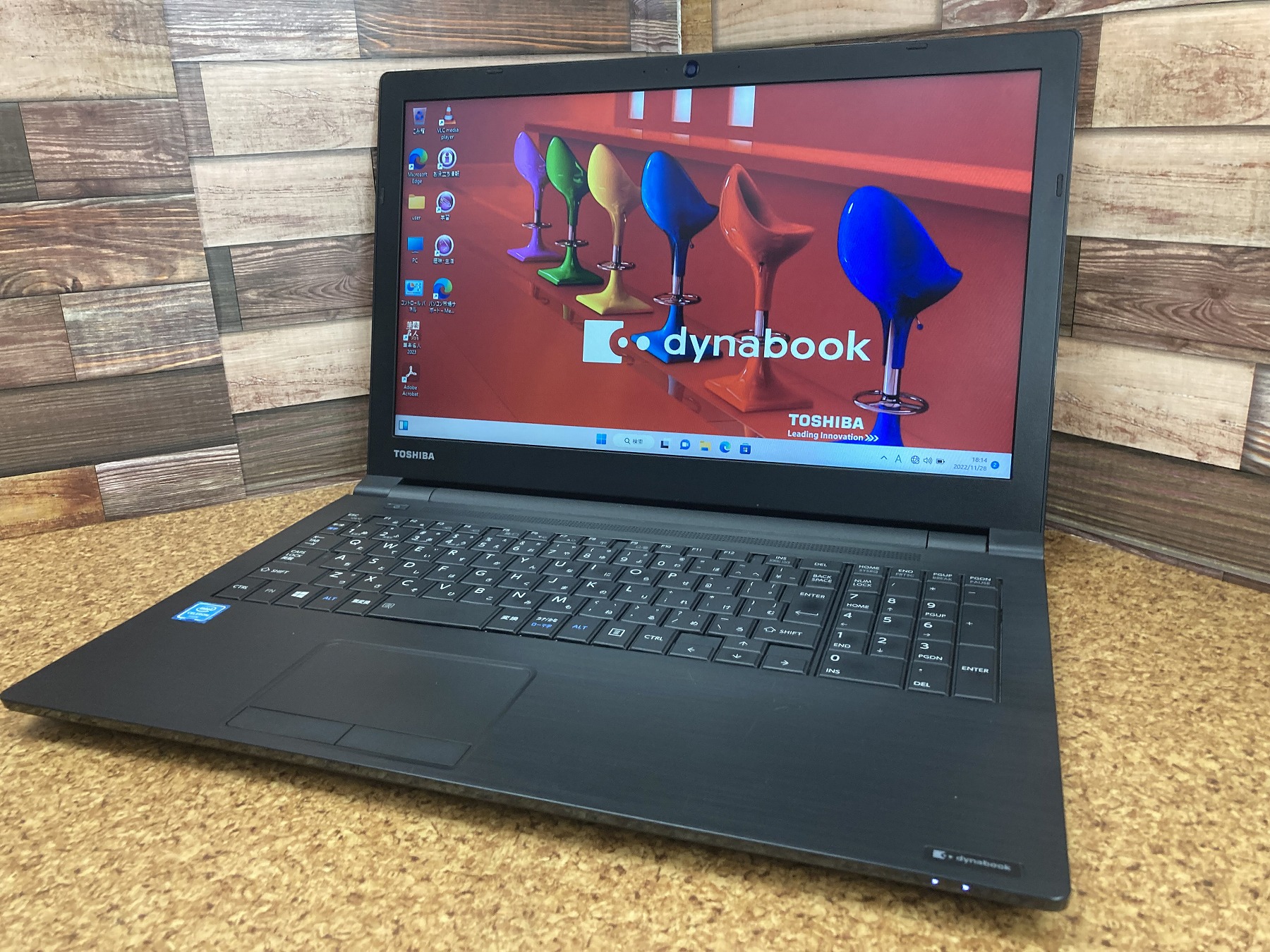 東芝 dynabook B45/B CPU：Celeron 3855U 1.6GHz / メモリ：8GB / HDD