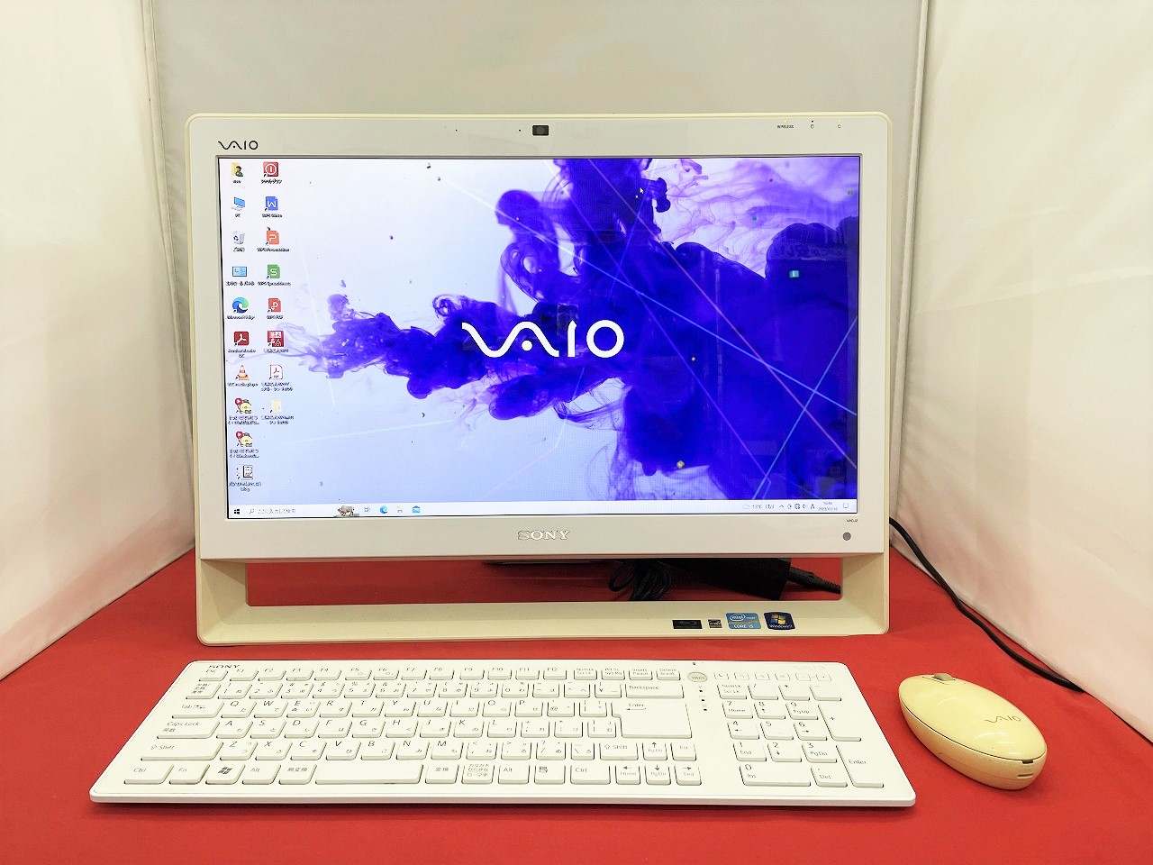 SONY VAIO VPCJ227FJ/W Windows10 Home 64bit(内蔵リカバリ) / WPS