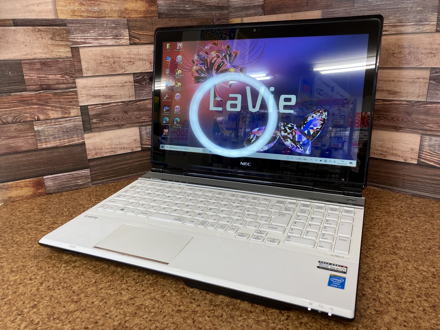 大人気NEC！ Lavie PC-LL750 Corei7 新品SSD256GB