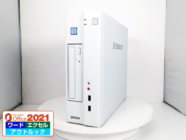 エプソン デスクトップ Core i3 6100 ・ Office 2021PC/タブレット