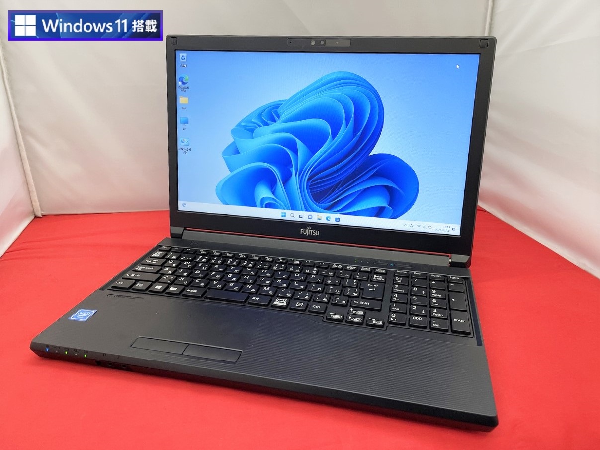 【高年式ノート】 【インテル10世代CPU搭載】 富士通 FUJITSU LIFEBOOK A5510 第10世代 Core i5 10210U 4GB 新品SSD120GB スーパーマルチ Windows10 64bit WPSOffice 15.6インチ HD カメラ テンキー 無線LAN パソコン ノートパソコン PC Notebook