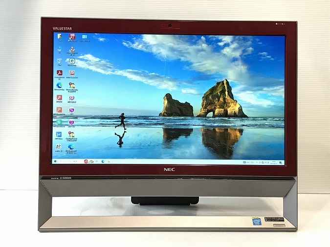 日本製/今治産 送料無料☆NEC VS370/R Win10 ☆ テレビ付 ☆ Office