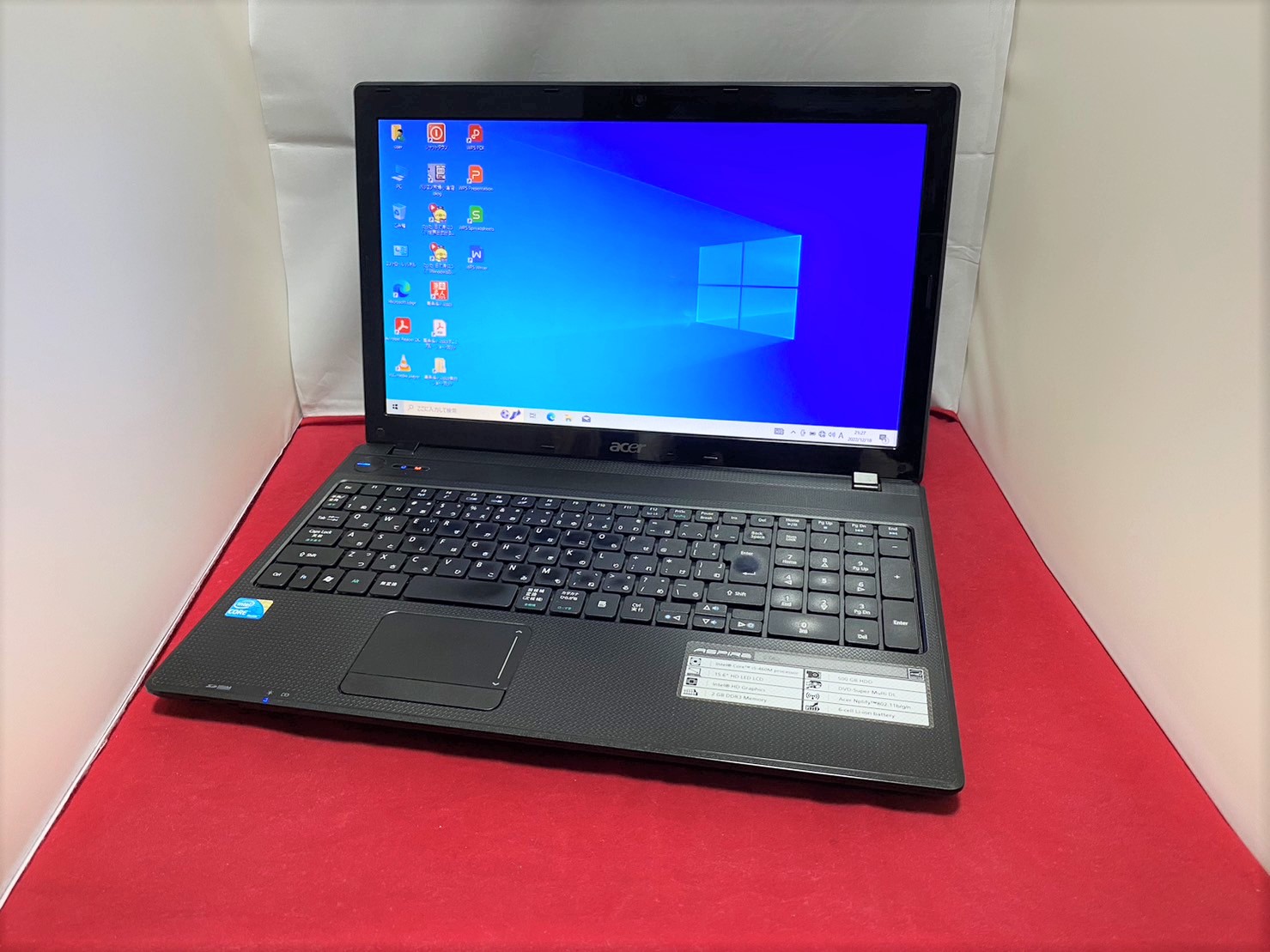 acer Aspire 5742 A52D メモリ8GB SSD office