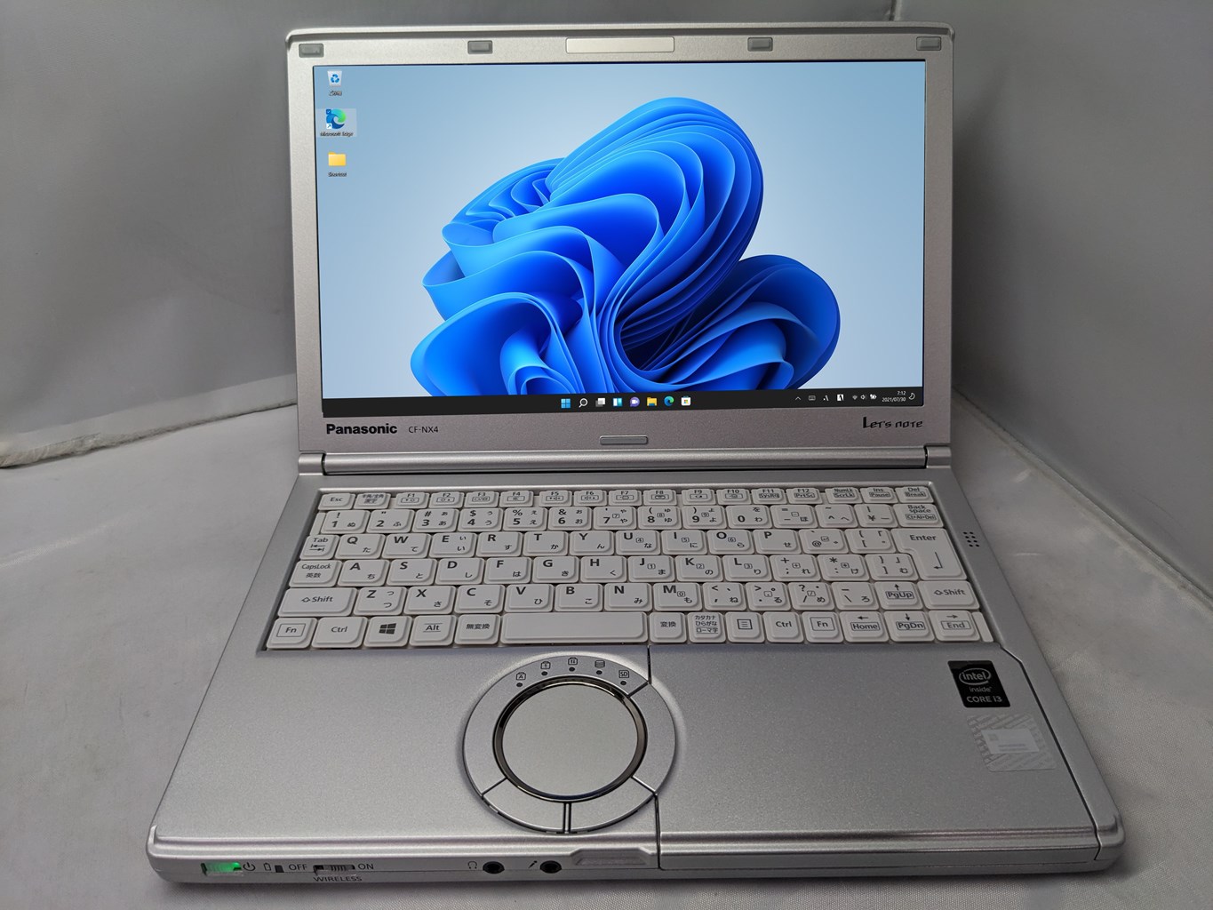 Panasonic Let'snote CF-NX4GDJVS CPU：Corei3 5010U 2.1GHz / メモリ