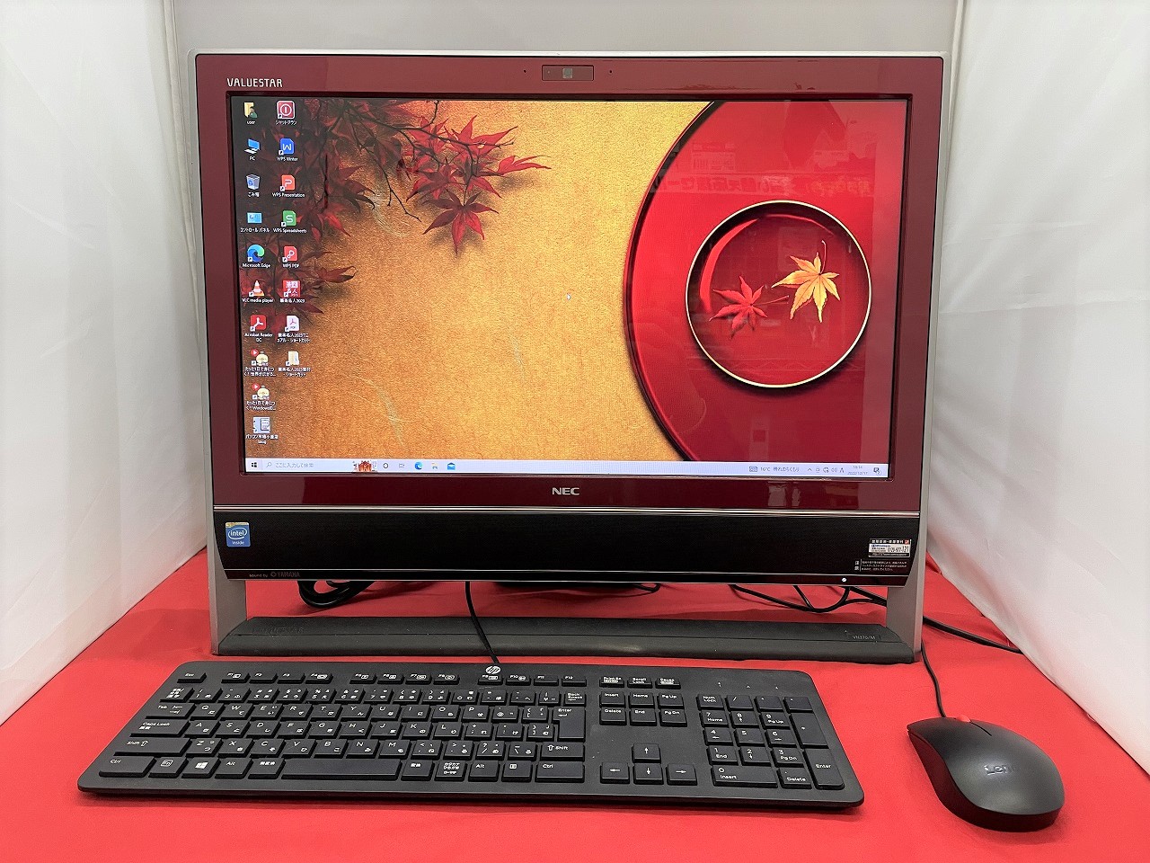 NEC valuestar 一体型PC 赤　おしゃれ