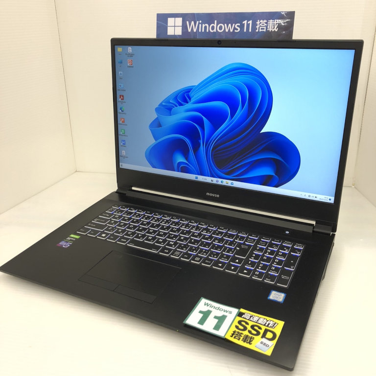 mouse computer MB-W890XN-M2SH2 Windows11 Home 64bit(HDDリカバリ