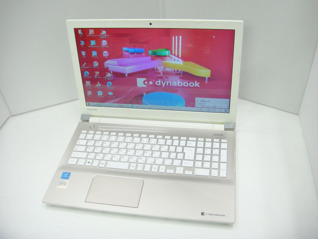 東芝 dynabook T45/AGS PT45AGS-SJA3 CPU：Celeron 3855U 1.60GHz