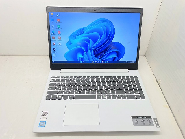 Lenovo IdeaPad L340 CPU：Core i7-8565U 1.8GHz / メモリ：8GB / SSD