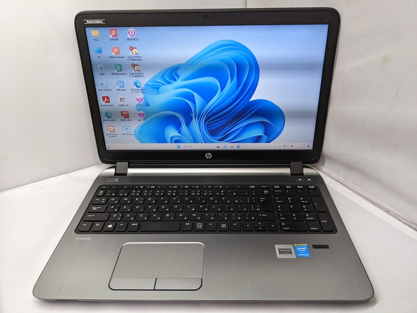 HP ProBook 450G2 CPU:Intel Core i5-5200U 2.2GHz / ﾒﾓﾘ：8GB / SSD