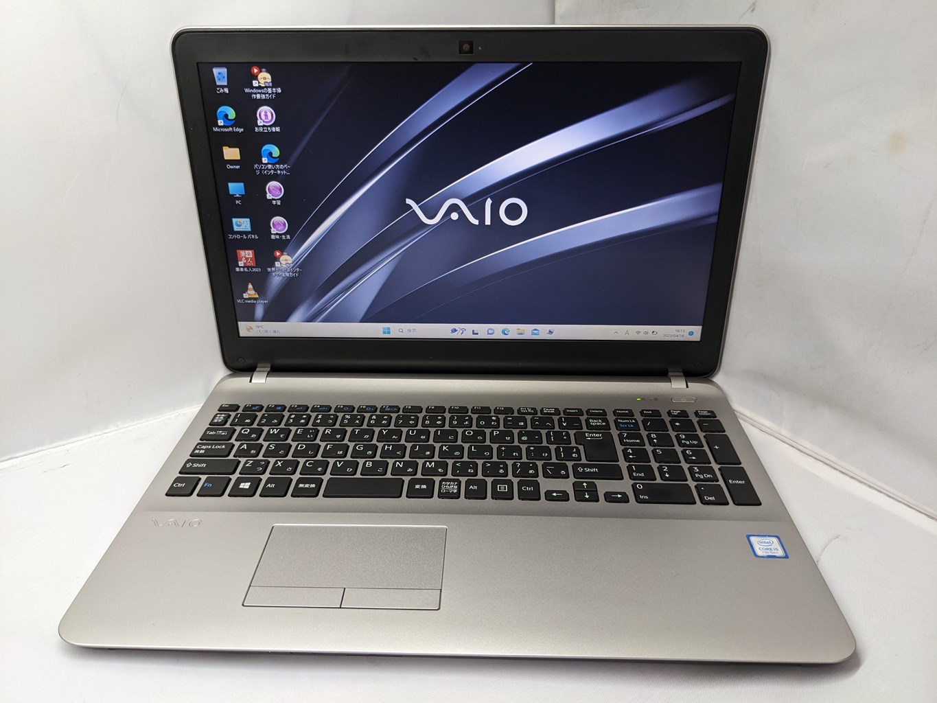 SONY VAIO VJS152C11N CPU：Corei5-7300HQ 2.5GHz/ メモリ：8GB / SSD