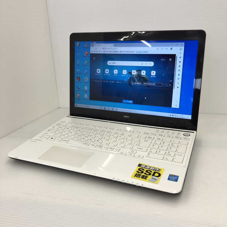 NEC PC-LS150NSW Windows 10 Home 64bit(HDDリカバリ) / WPS Office