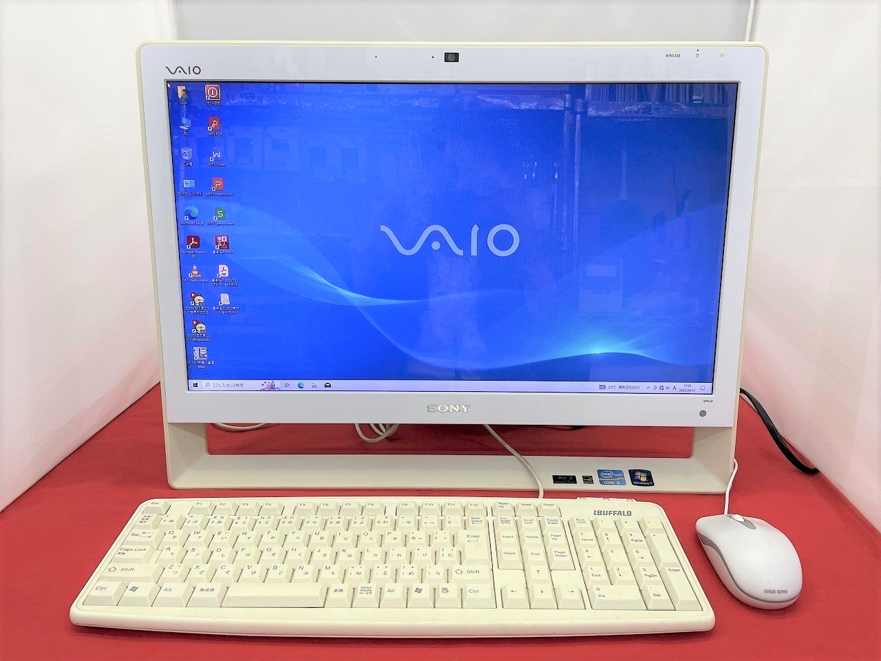 SONY VAIO VPCJ218FJ/W Windows10 Home 64bit(内蔵リカバリ) / WPS