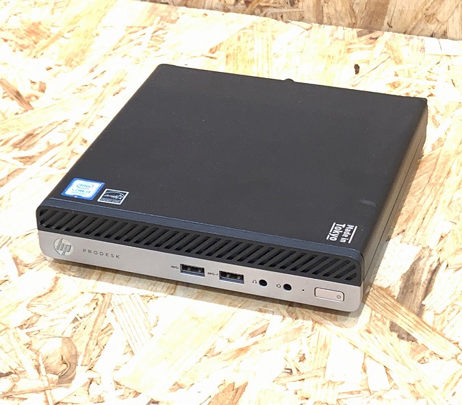 HP ProDesk 400 G4 CPU:Core i3 8100U 3.1GHz / 8GB / SSD:256GB