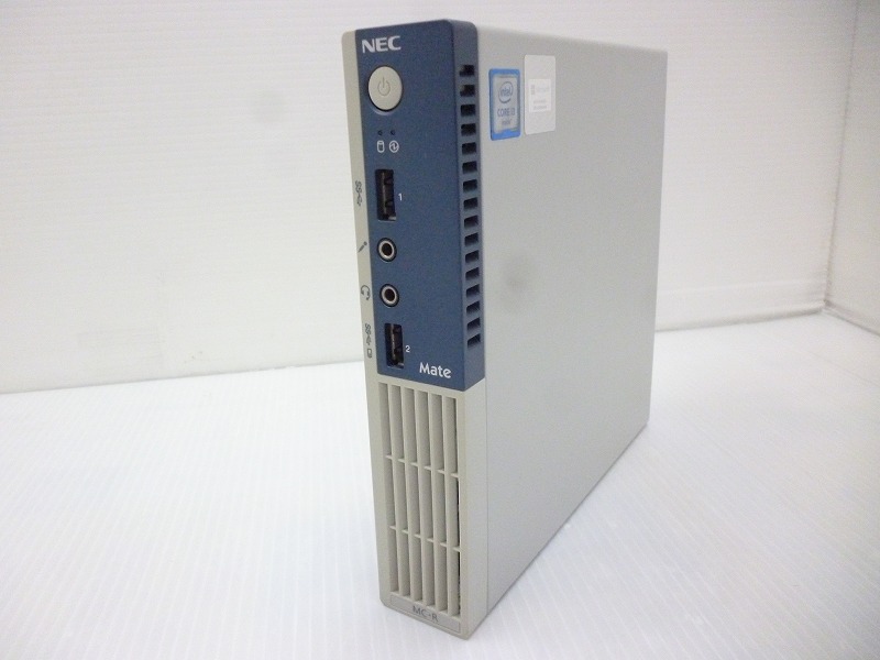 NEC Mate MK32VC-R CPU：Core i3 6100T 3.2GHz/メモリ：8GB/SSD：240GB