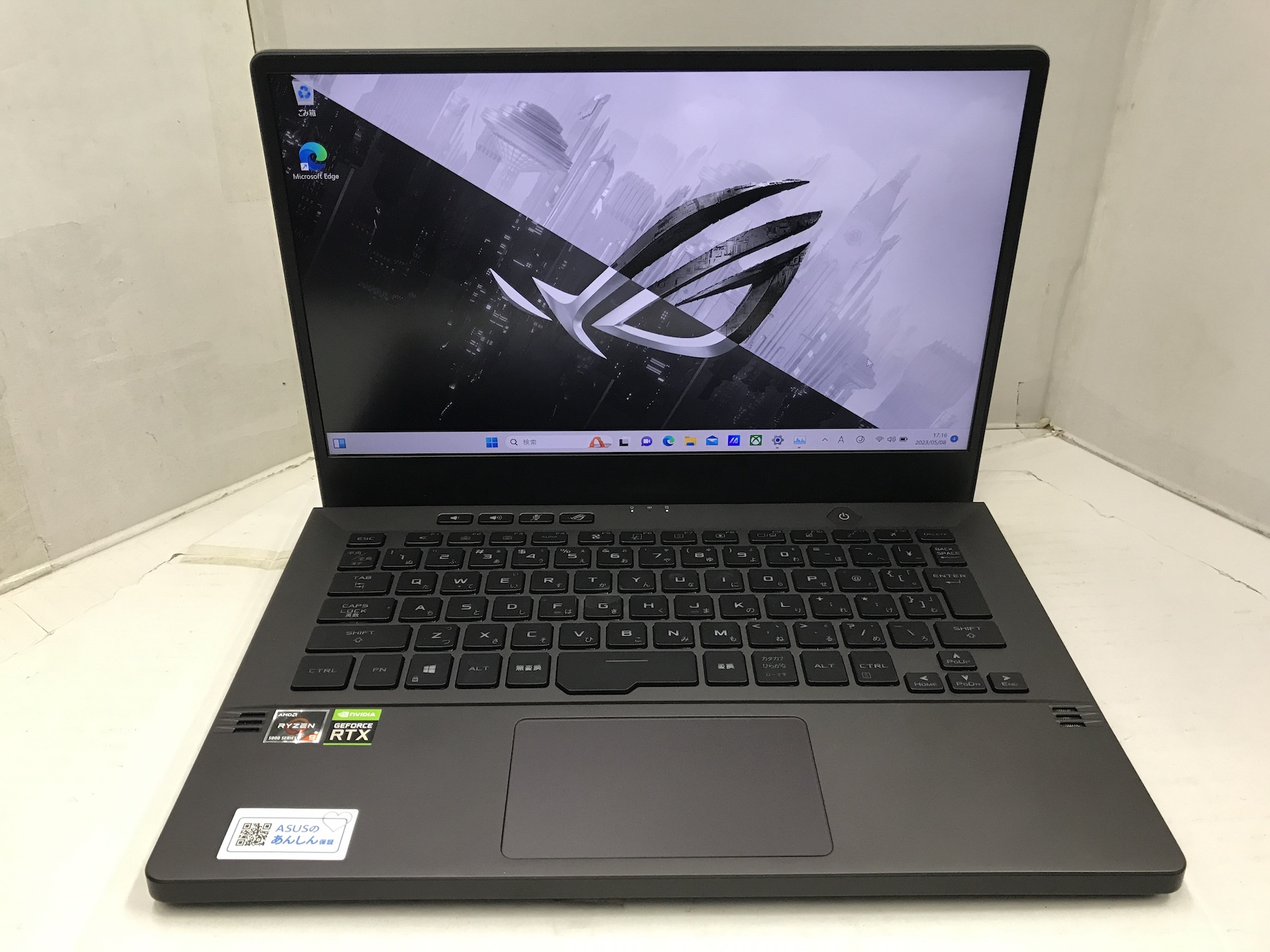 ASUS ROG Zephyrus G14 GA401Q ☆高性能ゲーミングノートPC (CPU